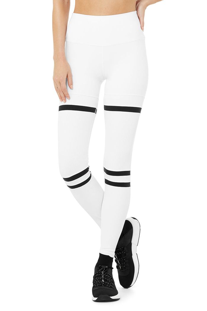 Leggins Alo Yoga High-Cintura Legit Mujer Blancos | 786104ZOS