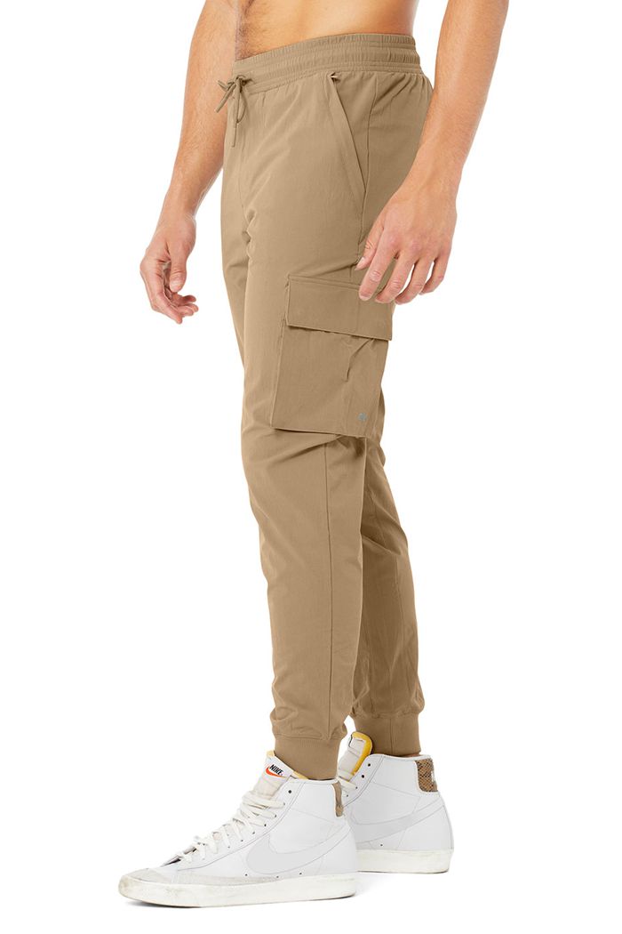 Pantalones Alo Yoga Cargo Division Field Hombre Marrom | 160847NEJ