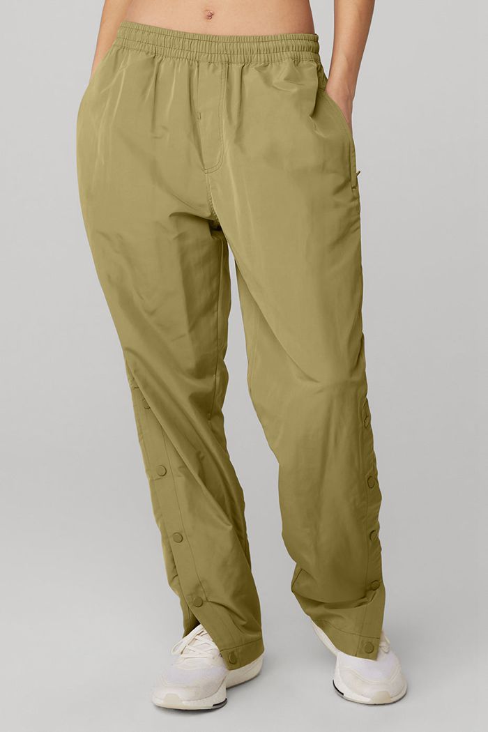 Pantalones Alo Yoga Legend Snap Mujer Verdes | 468027RJD