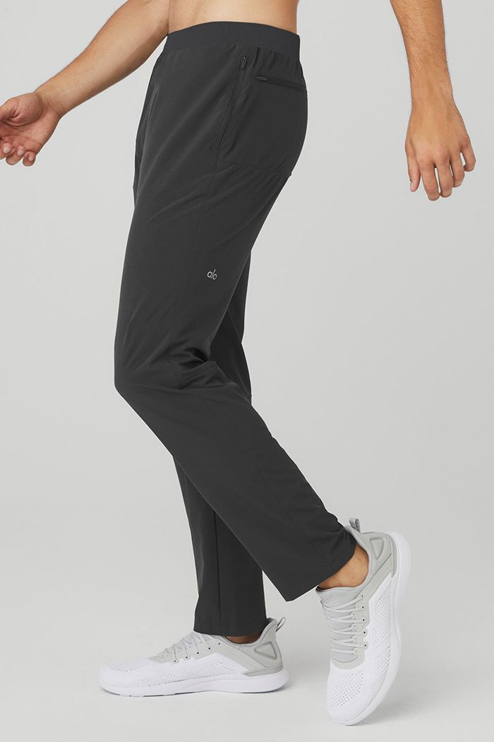 Pantalones Alo Yoga Rival Hombre Grises Oscuro | 182679YSD