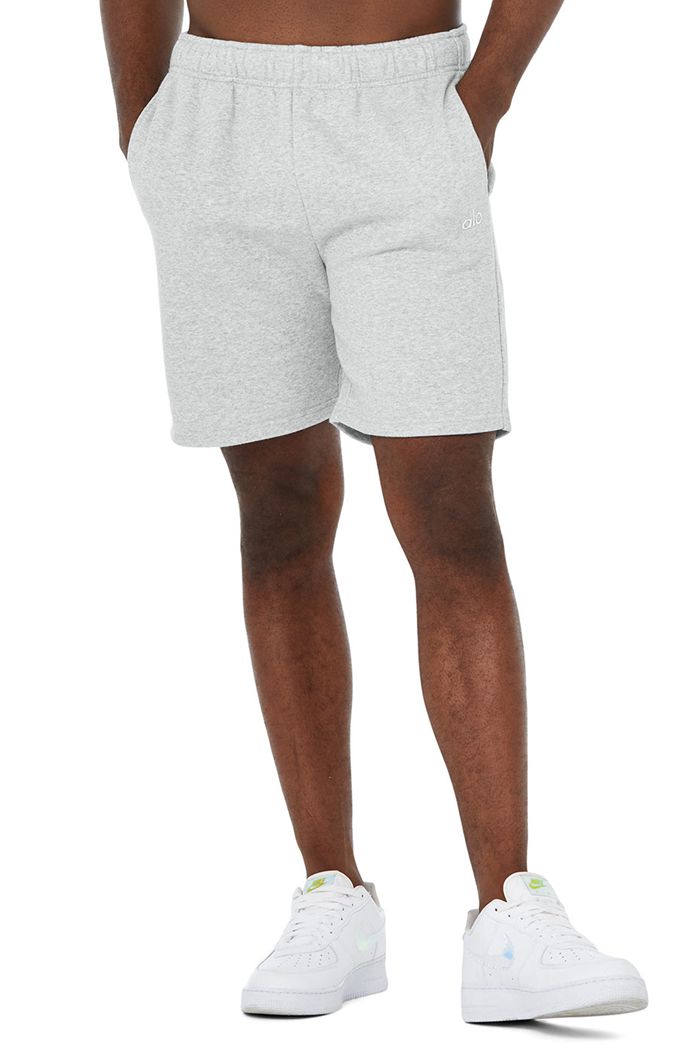 Short Alo Yoga Accolade Sweat Hombre Grises | 408192RMP