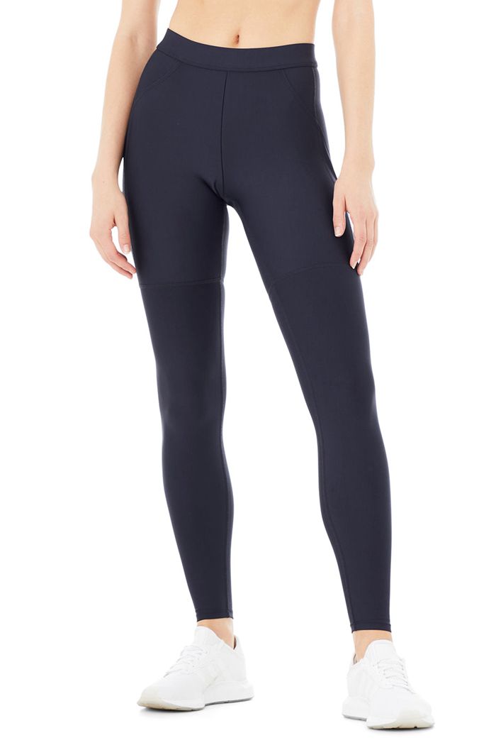 Leggins Alo Yoga High-Cintura 4 Pocket Utility Mujer Negros | 938016KTJ