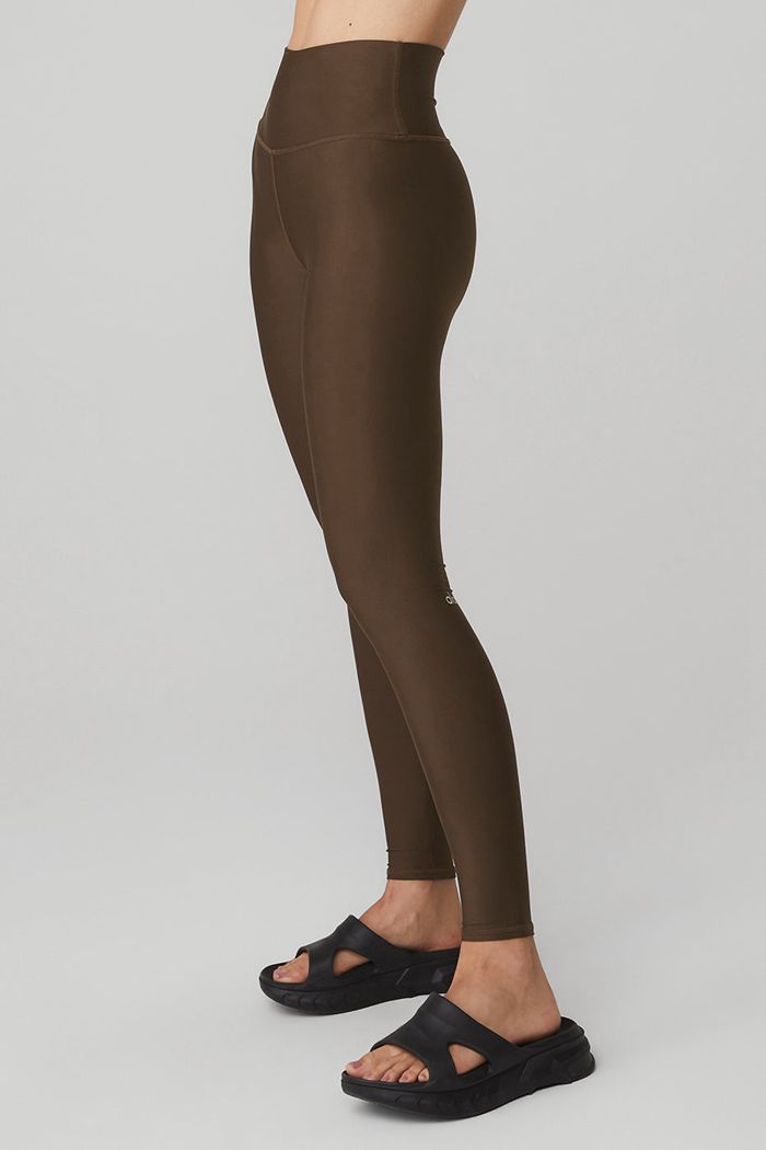 Leggins Alo Yoga High-Cintura Airlift Mujer Negros | 431506OBC