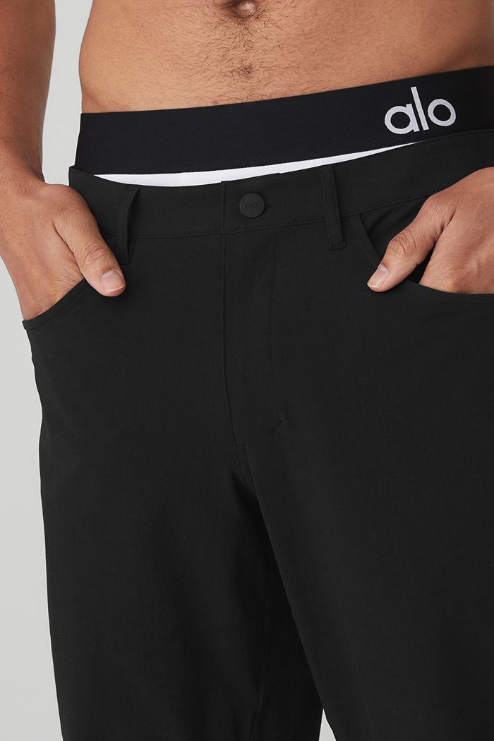 Pantalones Alo Yoga Day and Night Hombre Negros | 796403QLB