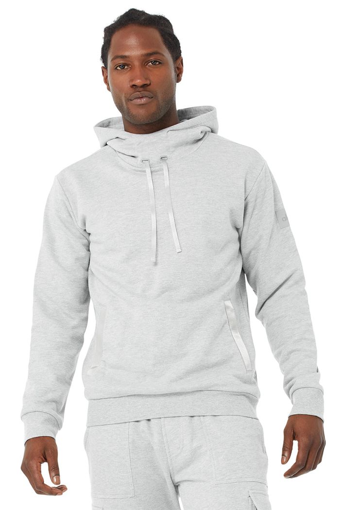 Sudadera Con Capucha Alo Yoga Highline Hombre Grises | 398650PWV