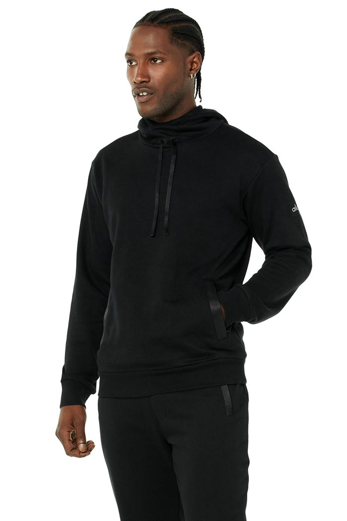 Sudadera Con Capucha Alo Yoga Highline Hombre Negros | 625740WBK