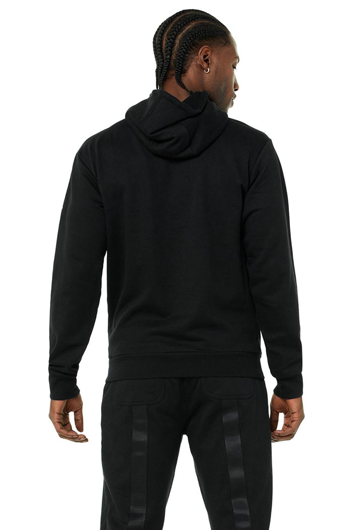 Sudadera Con Capucha Alo Yoga Highline Hombre Negros | 625740WBK