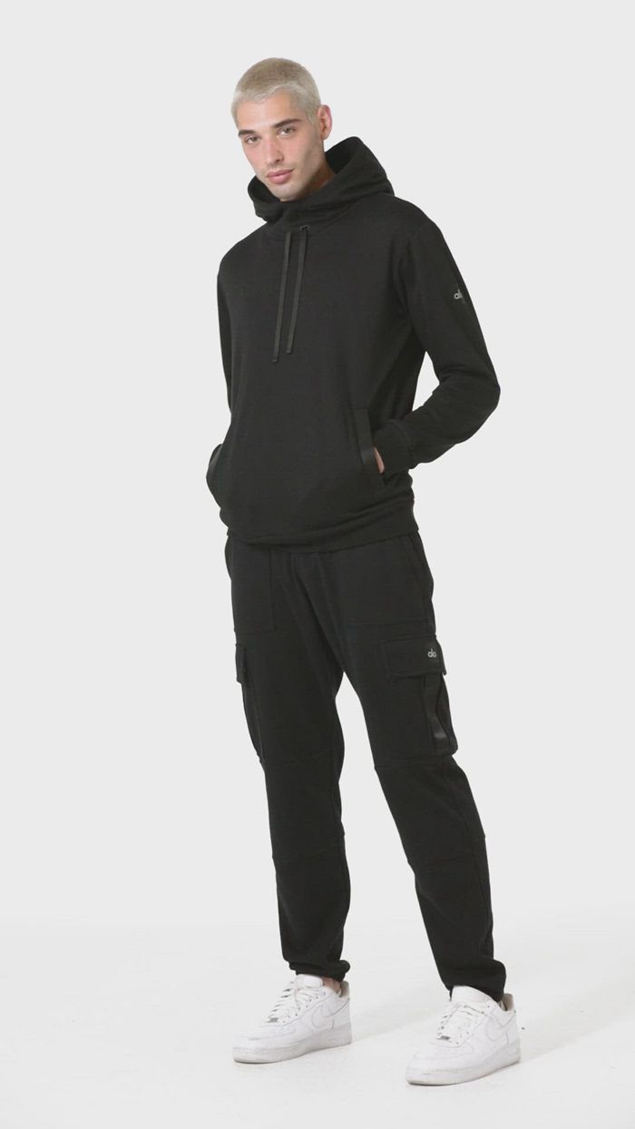 Sudadera Con Capucha Alo Yoga Highline Hombre Verdes Oscuro | 671842RPS