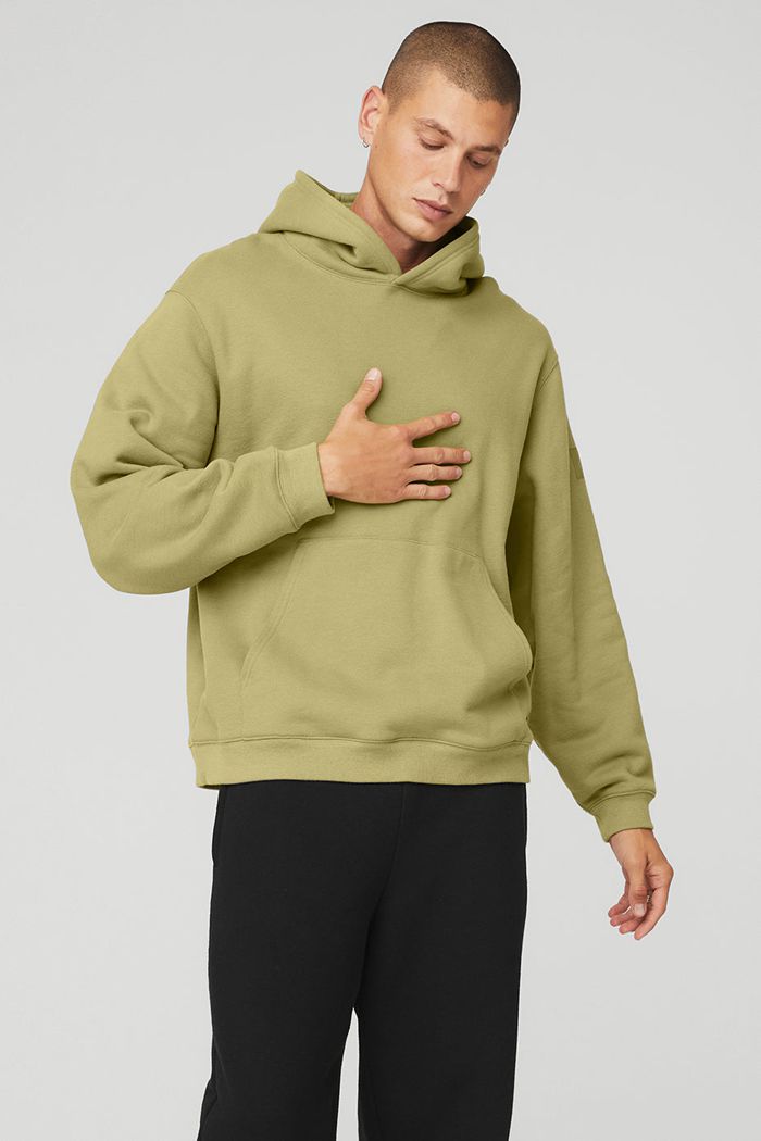 Sudadera Con Capucha Alo Yoga Renown Hombre Verdes | 578402LOT