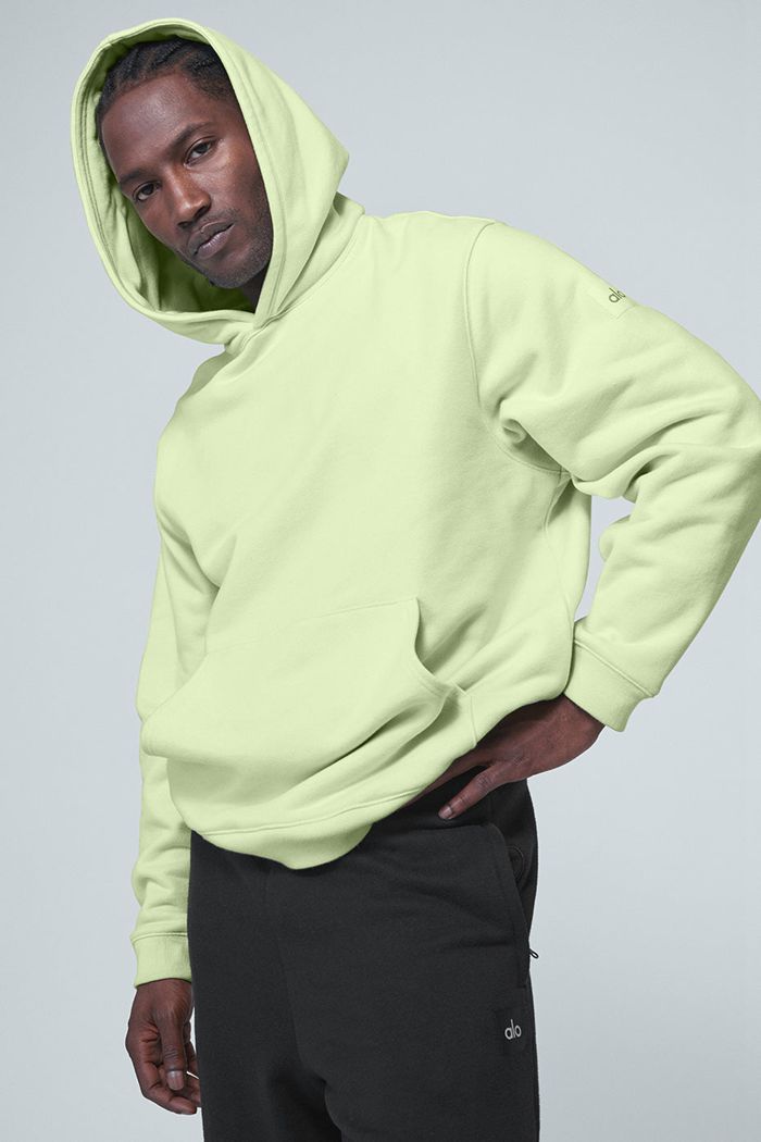 Sudadera Con Capucha Alo Yoga Renown Hombre Verdes | 589621VDL