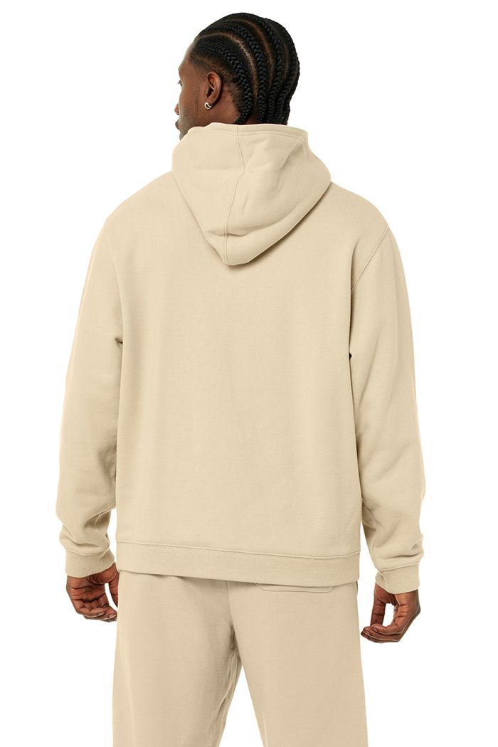 Sudadera Con Capucha Alo Yoga Renown Hombre Marrom | 693018ZAH