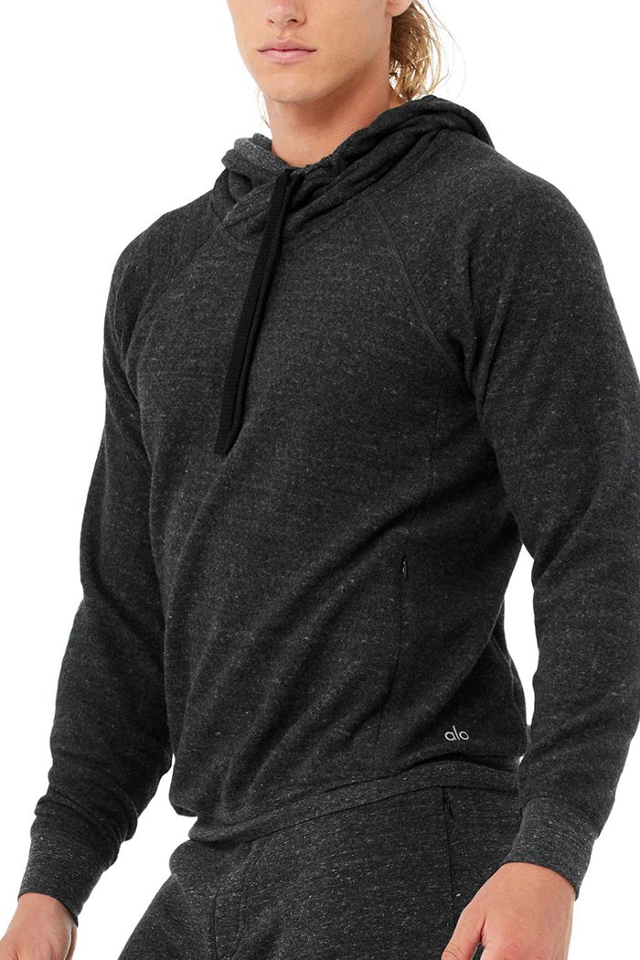 Sudadera Con Capucha Alo Yoga Triumph Hombre Grises Negros | 372195RJZ