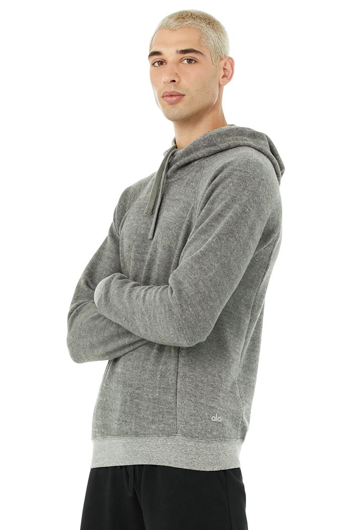 Sudadera Con Capucha Alo Yoga Triumph Hombre Grises | 429068PKF