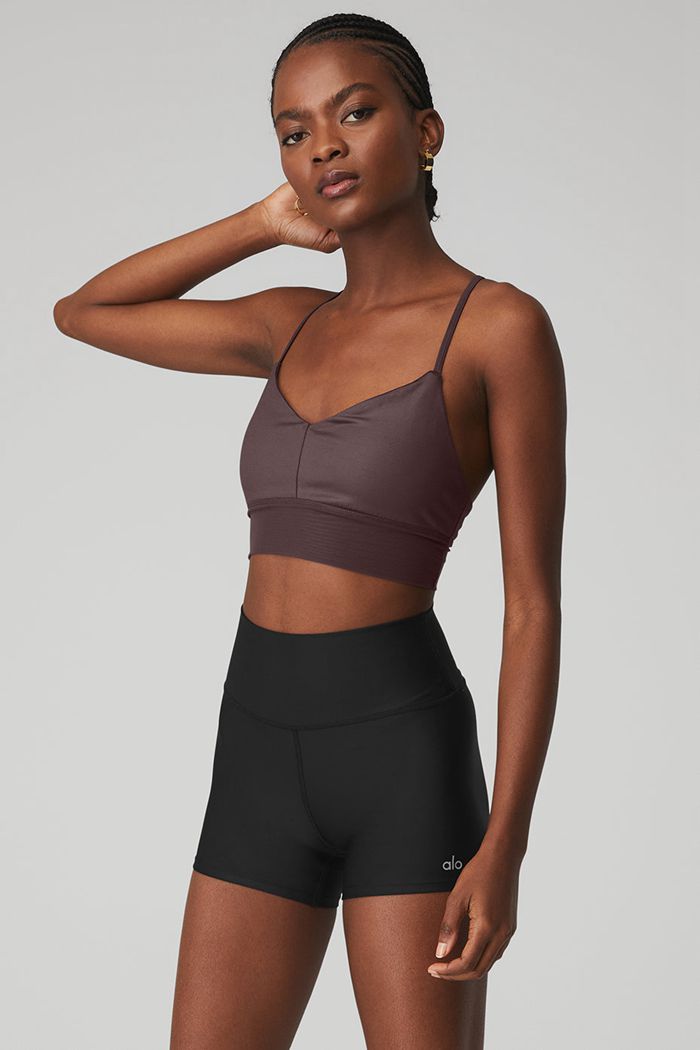 Sujetadores Alo Yoga Lavish Mujer Negros | 295086BYW